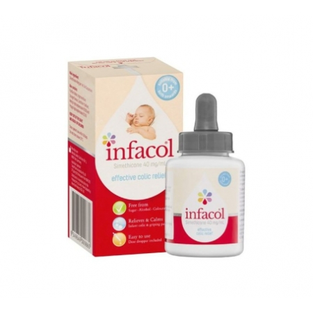 INFACOL SIMETICONA 40 MG/ML SUSPENSION ORAL 50 ML SABOR NARANJA