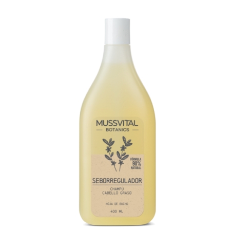 MUSSVITAL BOTANICS CHAMPU SEBORREGULADOR PARA CABELLO GRASO 400 ML