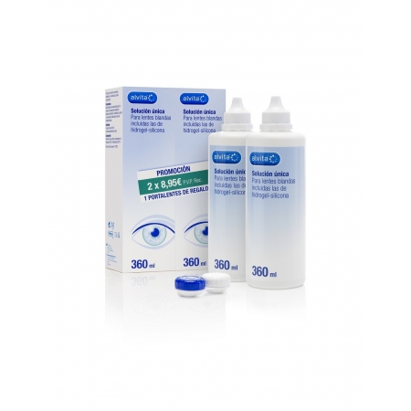 ALVITA SOLUCION UNICA 2 X 360 ML