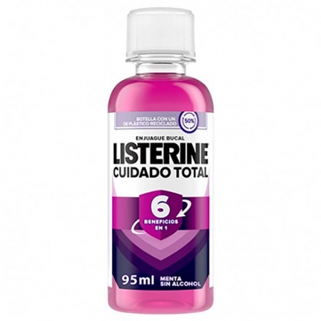 LISTERINE CUIDADO TOTAL 95 ML FORMATO VIAJE
