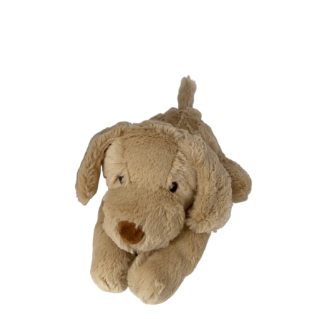 PELUCHO TÉRMICO PERRO BEIGE CON SEMILLAS