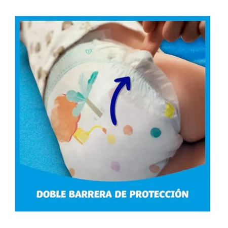 DODOT BEBE SECO EXTRA 56 PAÑALES INFANTILES TALLA 5+ 12-17 KG