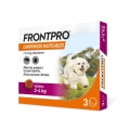 FRONTPRO 11 MG 3 COMPRIMIDOS MASTICABLES PARA PERROS 2-4 KG
