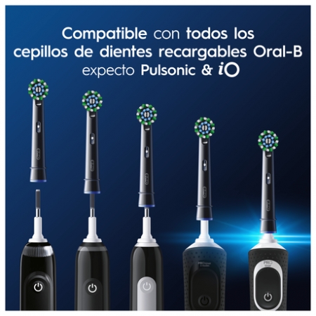 ORAL-B RECAMBIOS PRO CROSS ACTION - 6 CABEZALES NEGROS