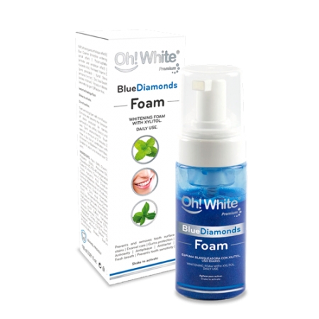OH! WHITE PREMIUM BLUE DIAMONDS FOAM ESPUMA BLANQUEADORA 120 ML