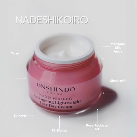 ONSHINDO OSAKA NADESHIKOIRO CREMA DIA ANTIEDAD PIEL GRASA 50 ML