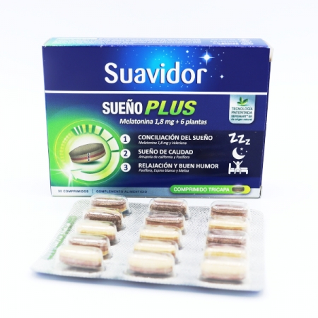 SUAVIDOR SUEÑO PLUS 30 COMP TRICAPA SEGUNDA UNIDAD 50%
