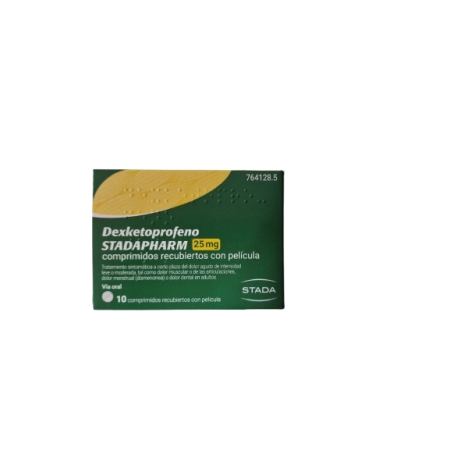 DEXKETOPROFENO STADAPHARM 25 MG 10 COMPRIMIDOS RECUBIERTOS