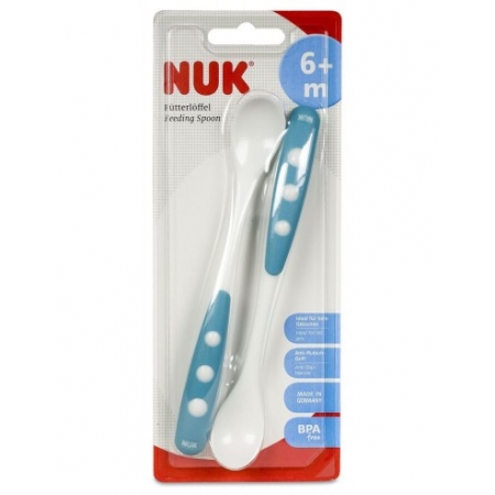NUK 2 CUCHARAS PARA PAPILLA COLORES SURTIDOS