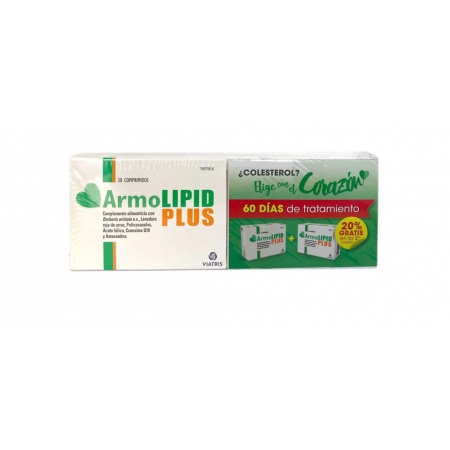 ARMOLIPID PLUS PACK 2 ENVASES 30 COMPRIMIDOS