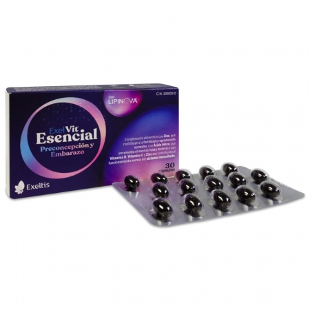 EXELVIT ESENCIAL PRECONCEPCION Y EMBARAZO 30 CAPSULAS