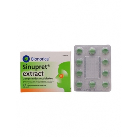 SINUPRET EXTRACT 20 COMPRIMIDOS RECUBIERTOS
