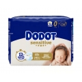 DODOT SENSITIVE 24 PAÑALES RECIEN NACIDO TALLA 0 3 KG.