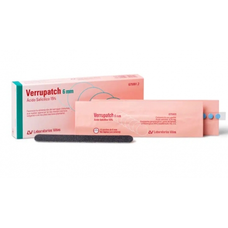 VERRUPATCH 3,75 MG 20 APOSITOS IMPREGNADOS 6 MM