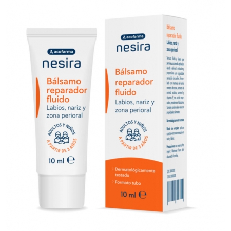 ACOFARMA NESIRA BALSAMO FLUIDO REPARADOR NARIZ Y LABIOS 10 ML