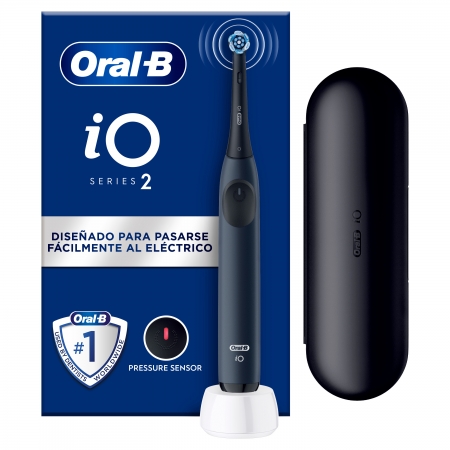 ORAL-B IO2 CEPILLO ELECTRICO LABORATORY 1 UNIDAD COLOR AZUL MARINO