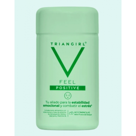 TRIANGIRL FEEL POSITIVE 40 GOMINOLAS SABOR FRUTOS DEL BOSQUE