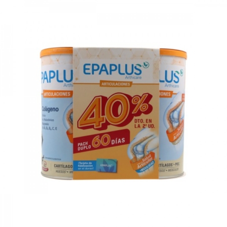 EPAPLUS ARTHICARE POLVO INSTANT 60 DIAS 2 ENVASES 327 G DUPLO SABOR VAINILLA