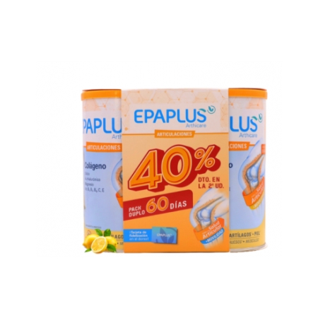 EPAPLUS ARTHICARE POLVO INSTANT 60 DIAS 2 ENVASES 334,2 G DUPLO SABOR LIMON