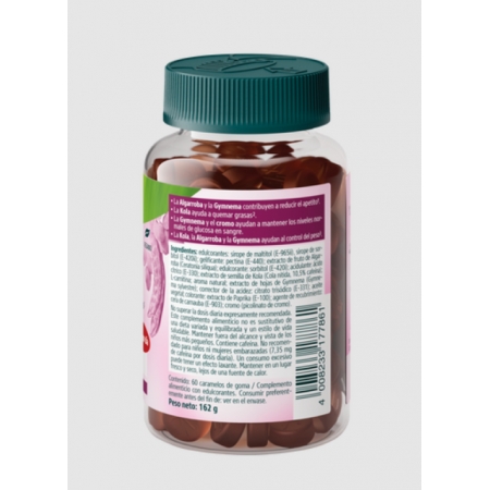 KNEIPP SILUETA GUMMIES 60 CARAMELOS DE GOMA SABOR PIÑA