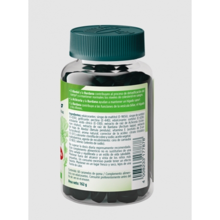 KNEIPP DETOX GUMMIES 60 CARAMELOS DE GOMA SABOR MANZANA LIMON