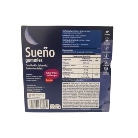 KNEIPP SUEÑO 90 GUMMIES SABOR FRUTOS DEL BOSQUE PACK PROMO