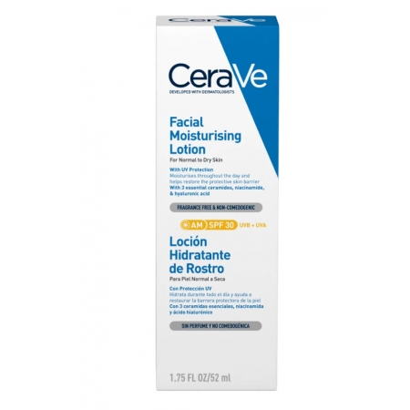 CERAVE LOCION HIDRATANTE DE ROSTRO SPF30 52 ML