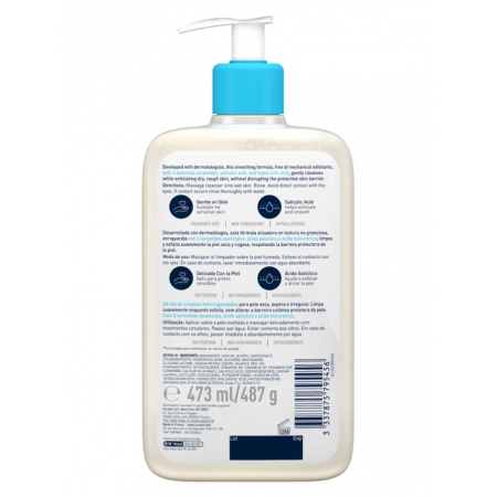 CERAVE SA LIMPIADOR ANTI-RUGOSIDADES 473 ML
