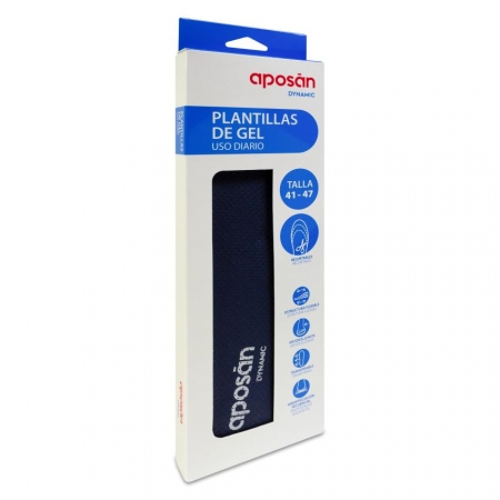 APOSAN DYNAMIC PLANTILLA GEL TALLA 41-47 2 UNIDADES