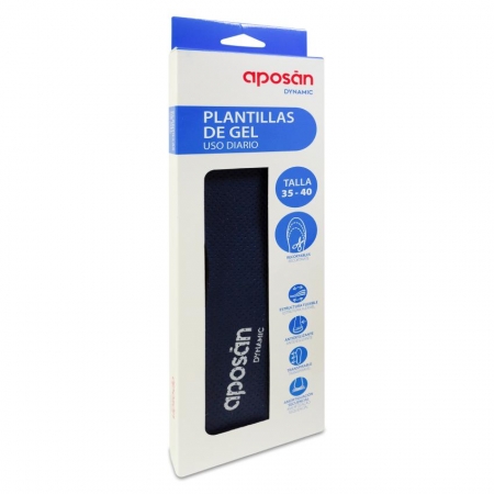 APOSAN DYNAMIC PLANTILLA GEL TALLA 35-40 2 UNIDADES
