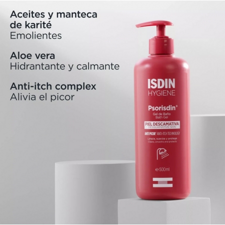 ISDIN PSORISDIN GEL DE BAÑO 500 ML