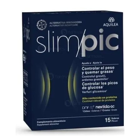SLIMPIC AQUILEA CONTROLADOR DE PESO 15 SOBRES