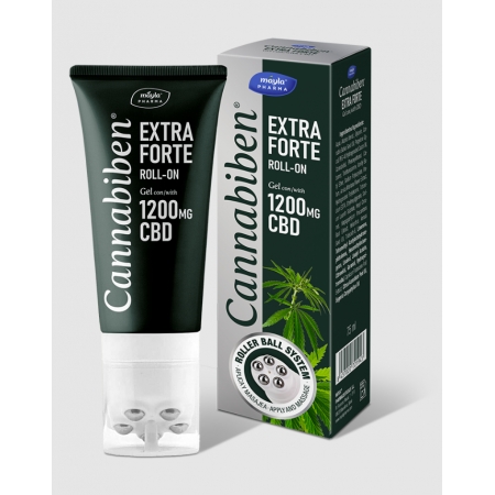 CANNABIBEN EXTRA FORTE GEL ROLL ON 75 ML