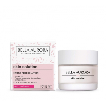 BELLA AURORA SKIN SOLUTIONS CREMA HIDRATANTE INTENSIVA 50 ML