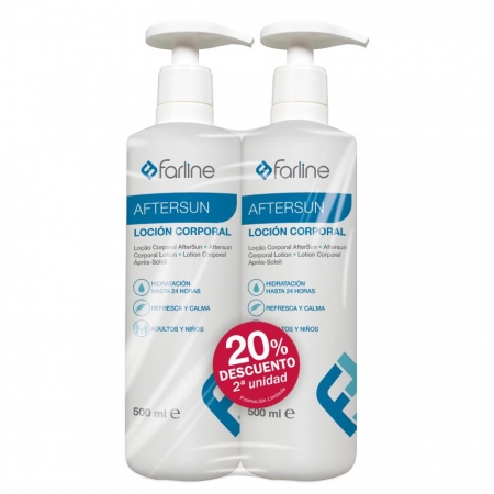 FARLINE DUPLO AFTERSUN CON DOSIFICADOR 500 ML