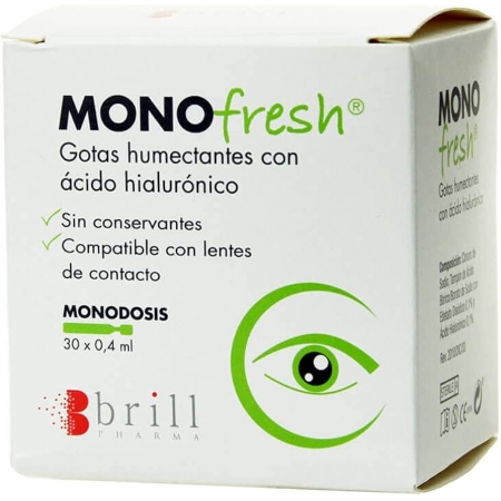 MONOFRESH GOTAS HUMECTANTES 0.4 ML X 30 MONODOSIS