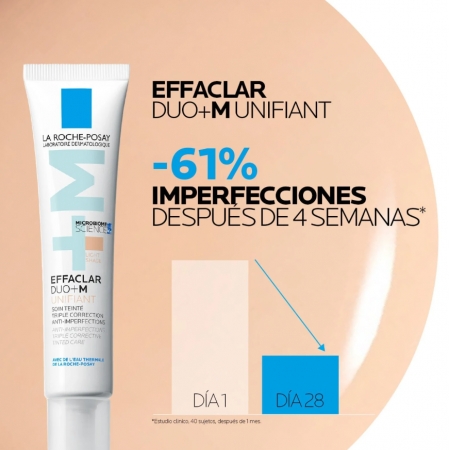 LA ROCHE POSAY EFFACLAR DUO UNIFIANT TONO CLARO 40 ML