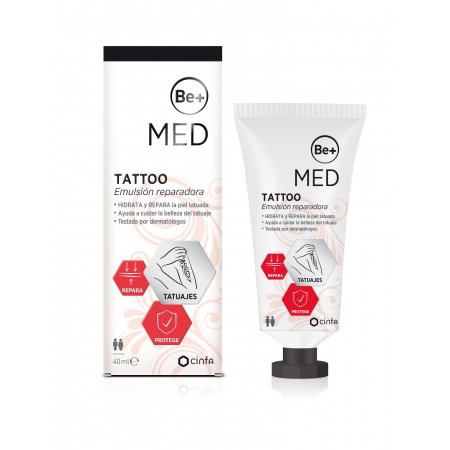 BE+ MED TATTOO EMULSION REPARADORA 40 ML