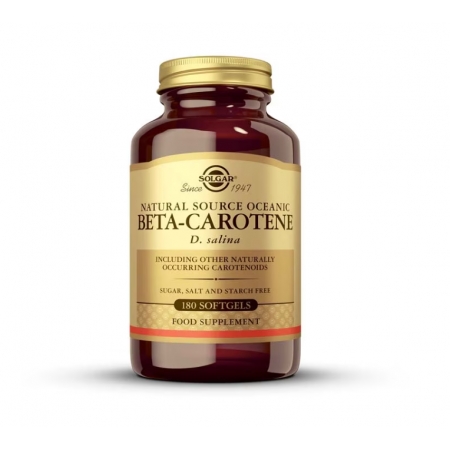 SOLGAR BETA-CAROTENO 180 CAPSULAS BLANDAS