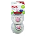 NUK 2 CHUPETES STAR PEPPA PIG SILICONA 18-36 MESES