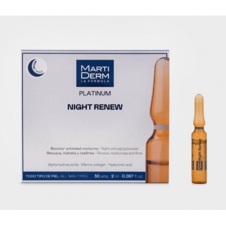 MARTIDERM NIGHT RENEW 30 AMPOLLAS