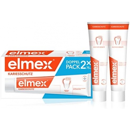 ELMEX DUPLO PROTECCION CARIES PROFESIONAL 2 X 75 ML