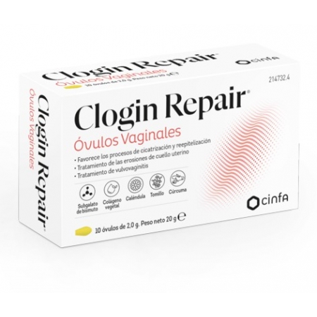 CLOGIN REPAIR 10 OVULOS VAGINALES
