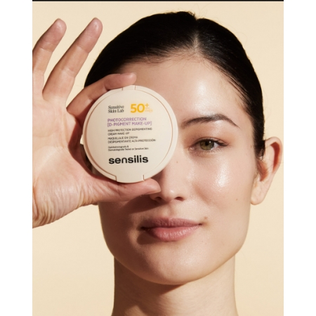 SENSILIS PHOTOCORRECTION D-PIGMENT MAKE UP SPF50+ 10 G TONO 01 NATURAL ROSE