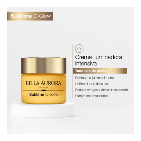 BELLA AURORA SUBLIME C GLOW CREMA ILUMINADORA INTENSIVA 50 ML