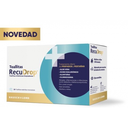 RECUDROP TOALLITAS 20 TOALLITAS MONODOSIS