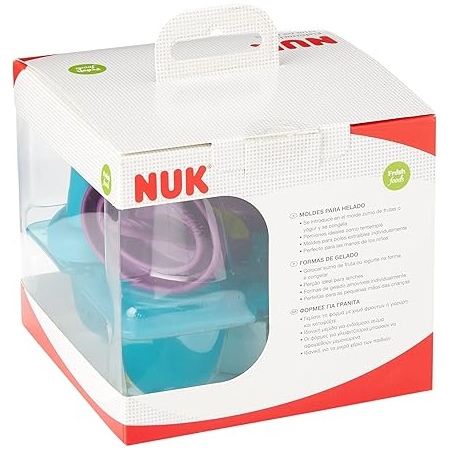 NUK MOLDES PARA HELADO 2 COLORES -BAJA-