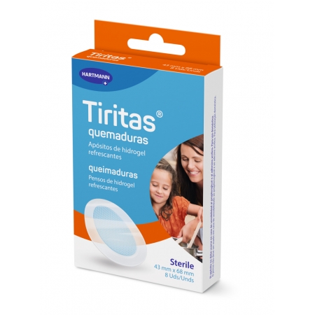 TIRITAS MEDICAL QUEMADURAS 8 UNIDADES 6,5 CM X 4,5 CM