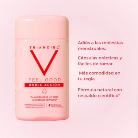 TRIANGIRL FEEL GOOD DOBLE ACCION 18 CAPSULAS