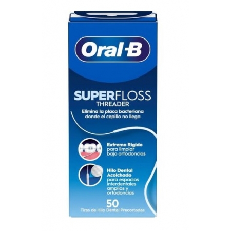ORAL-B SUPERFLOSS SEDA DENTAL 50 U